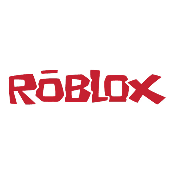 Classic Red Roblox Logo Flat Design Wordmark Vector PNG Download vector illustration