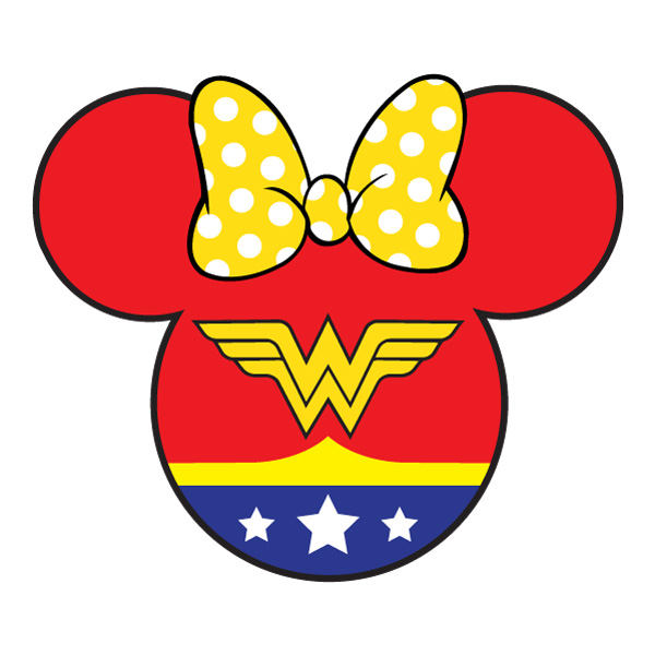 Front Facing Flat Mickey Mouse Captain America Mask Head Vector PNG Download vector illustration