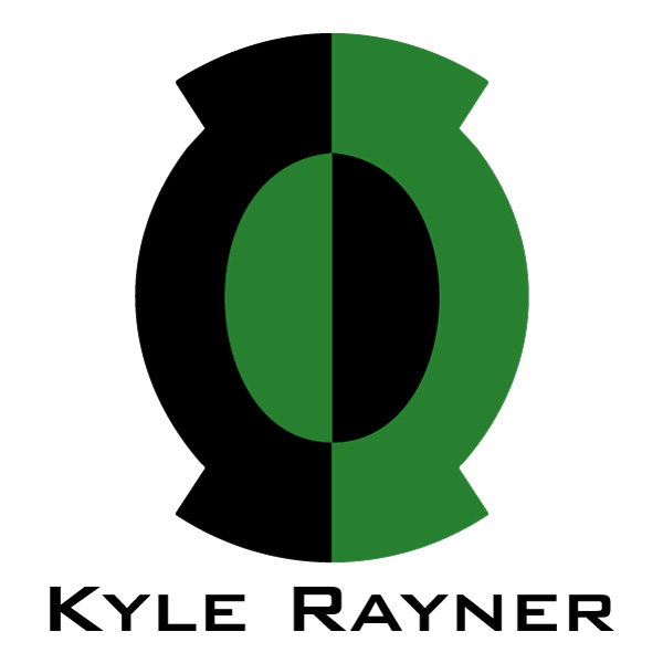 Kyle Rayner Green Lantern Emblem Flat Design Vector PNG Download vector illustration