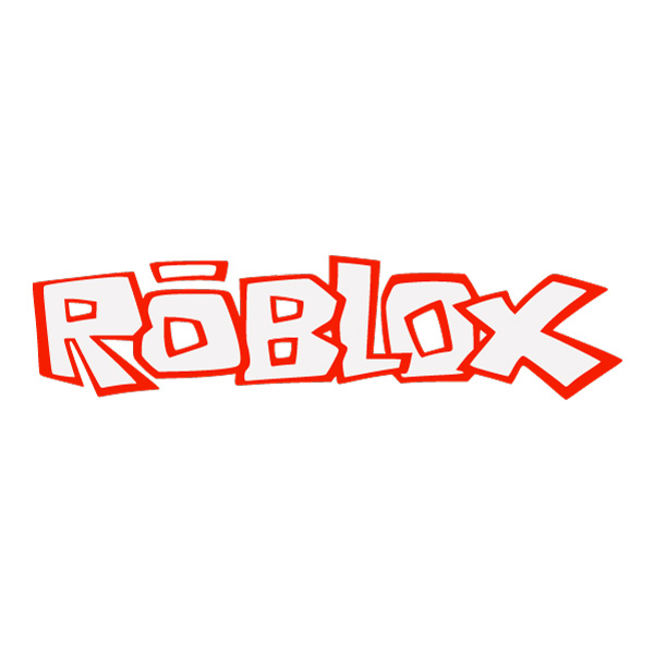 Roblox Classic Logo Red Outline Vector SVG PNG Download vector illustration